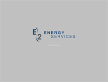 Tablet Screenshot of e2energyservices.com